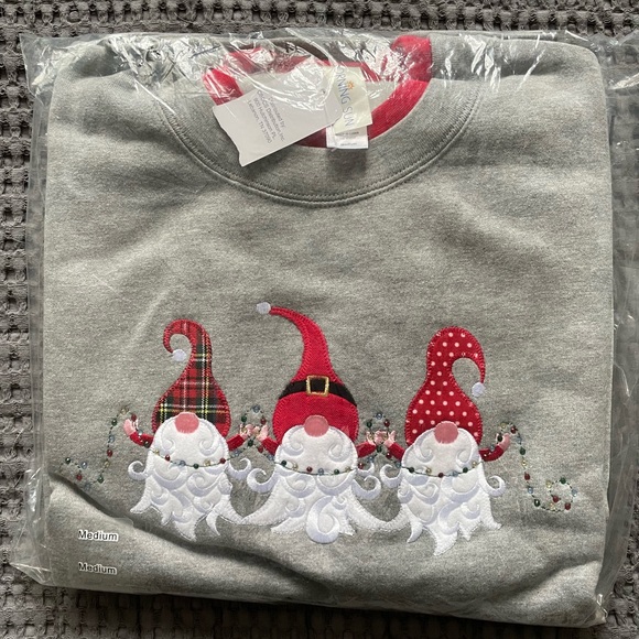 NWT Gnome Christmas Sweatshirt - Picture 1 of 3